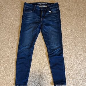 American Eagle Outfitters Light Blue Super Stretch Jeans